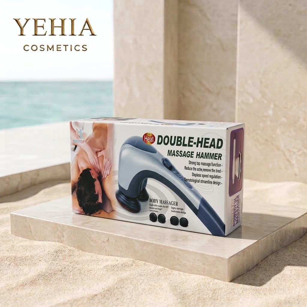 Double-Head Massage Hammer with Heat Function